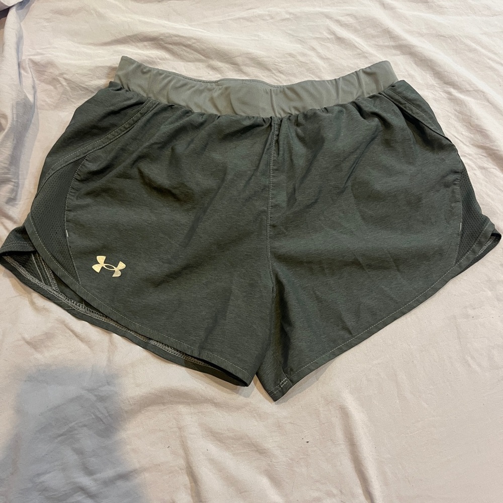 Under Armour Women's Dark Gray Athletic Shorts